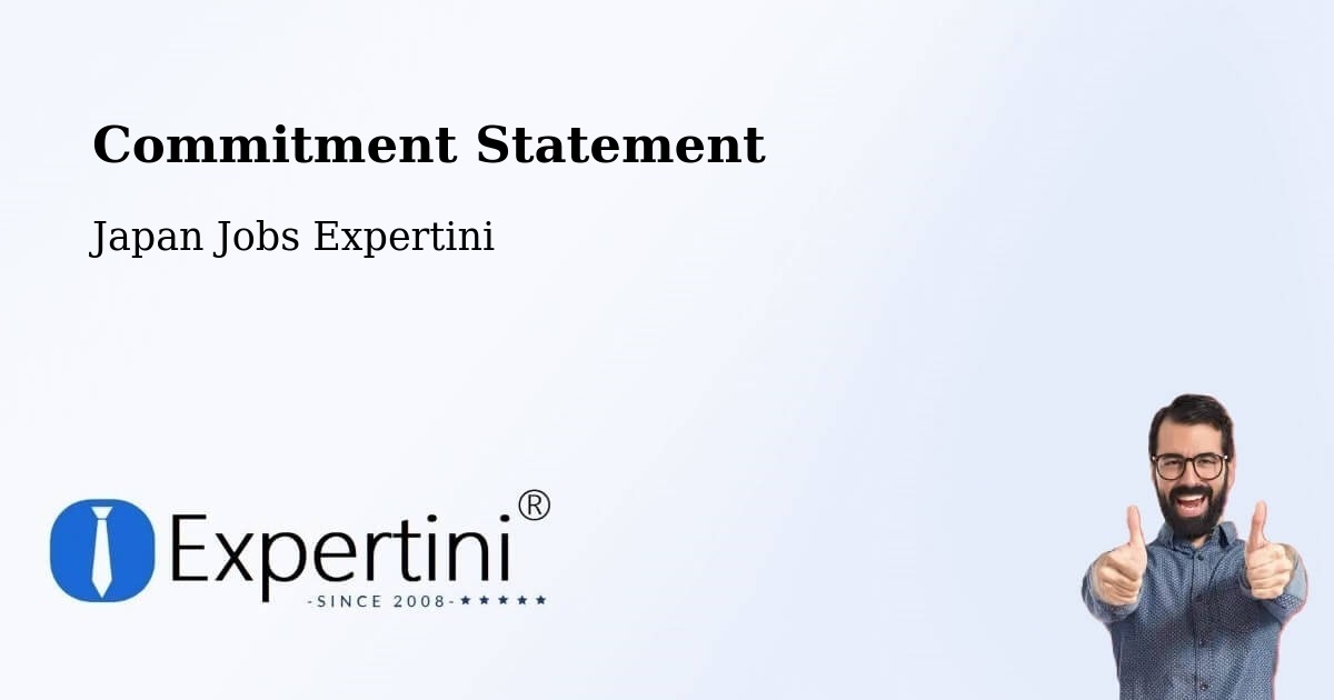 Corporate Commitment – Kōnan Shi - Japan Jobs Expertini